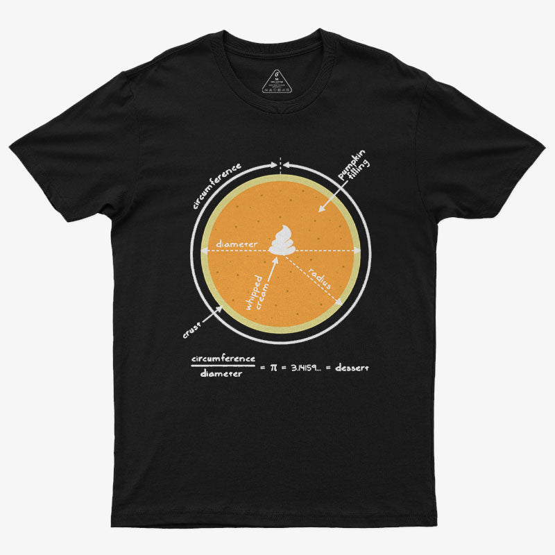 Math Pumpkin Pi Nerd T-Shirt