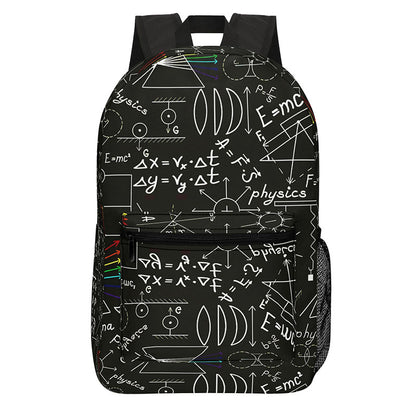 Physics Notes Geek Backpack