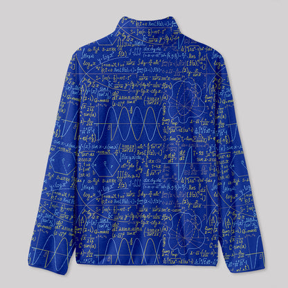 Math Function Curve Fleece Jacket