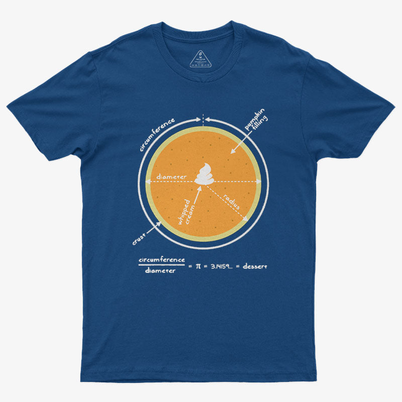 Math Pumpkin Pi Nerd T-Shirt