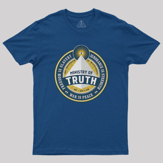 Ministry of Truth Nerd T-Shirt