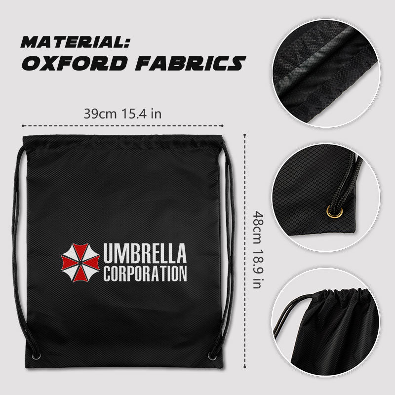 Umbrella Corporation Drawstring Cinch Bag