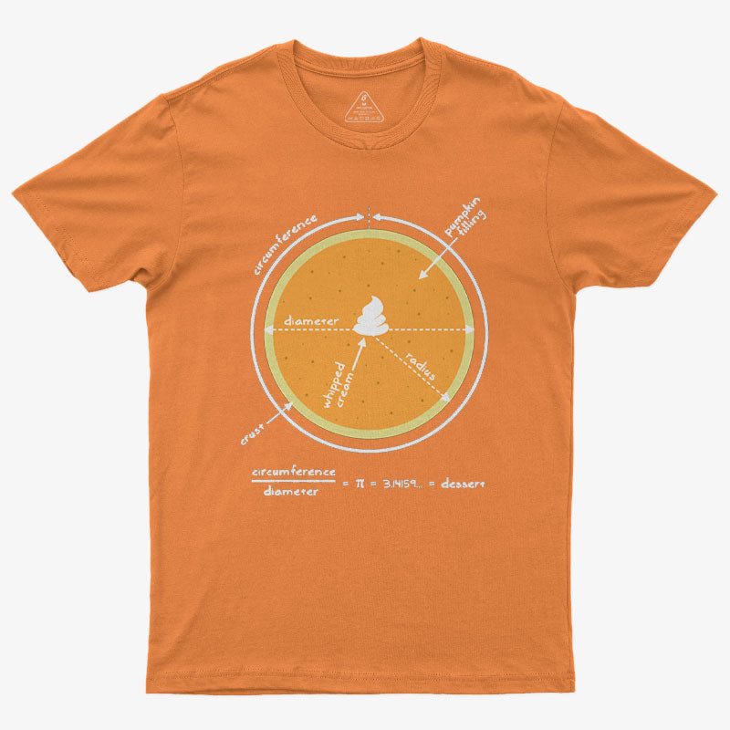 Math Pumpkin Pi Nerd T-Shirt