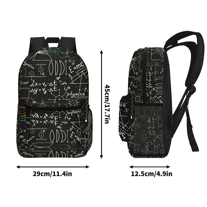 Physics Notes Geek Backpack