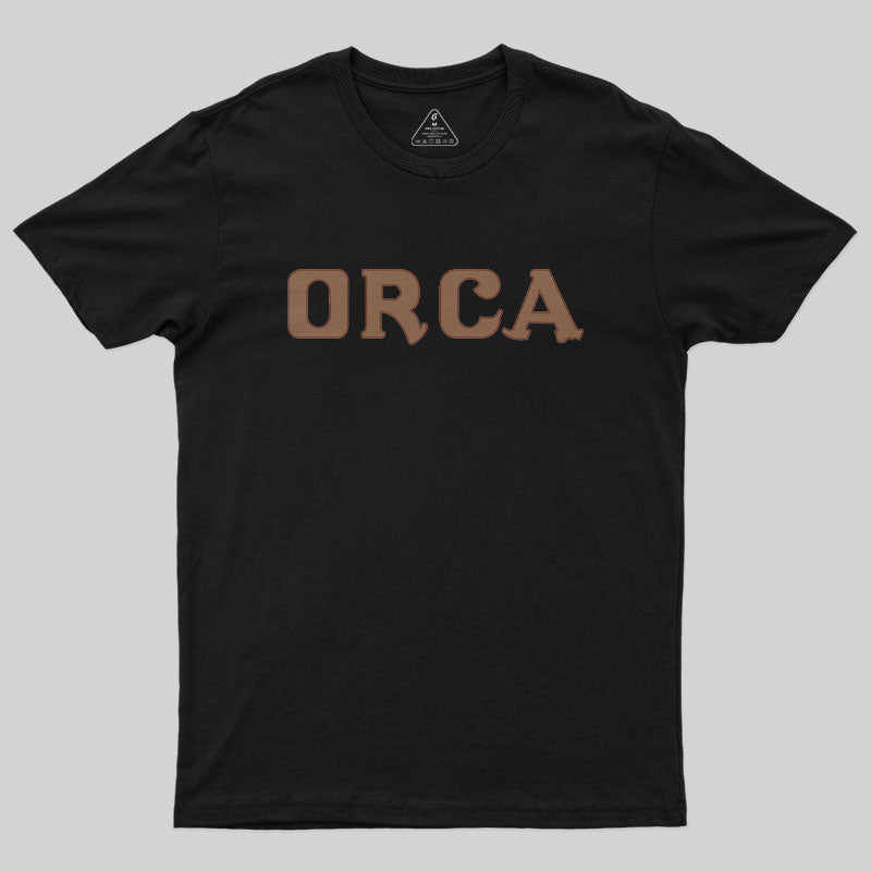 Jaws Orca Signage Geek T-Shirt