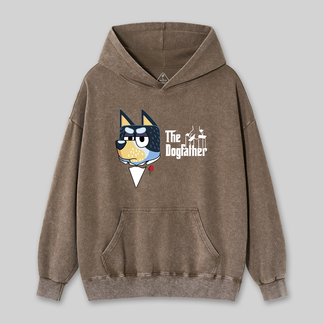 The Dogfather Nerd Washed Hoodie