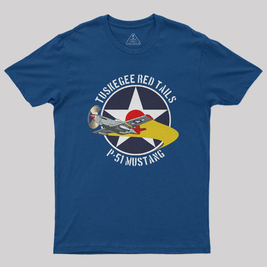 Tuskegee Red Tails Geek T-Shirt