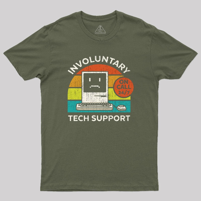 Involuntary Tech Support Geek T-Shirt