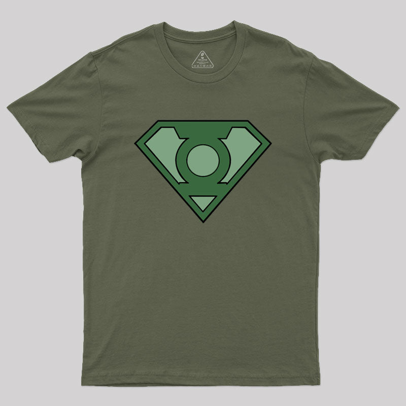 super green lantern Geek T-Shirt