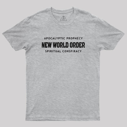 New World Order Spiritual Conspiracy Geek T-Shirt