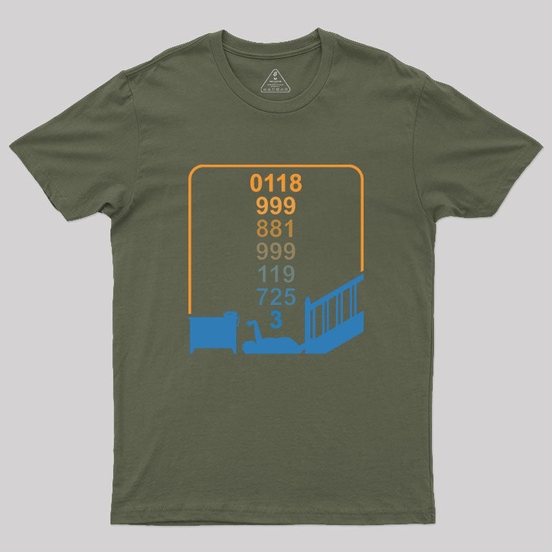 Emergency number Geek T-Shirt