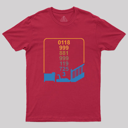 Emergency number Geek T-Shirt