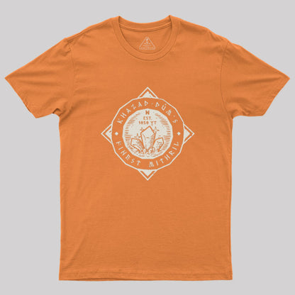 Khazad-Dum's Finest Mithril - silver Geek T-Shirt