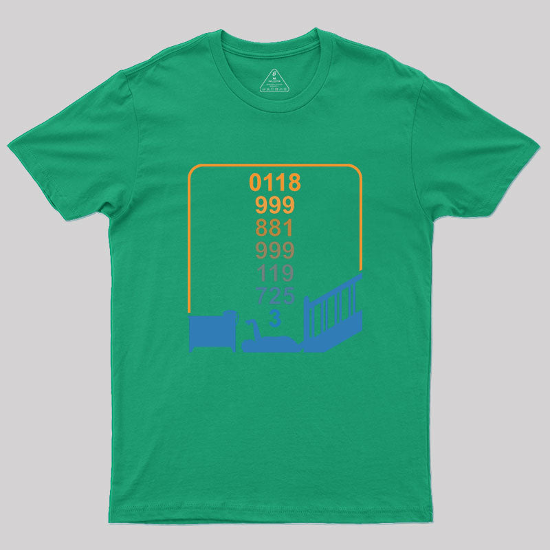 Emergency number Geek T-Shirt