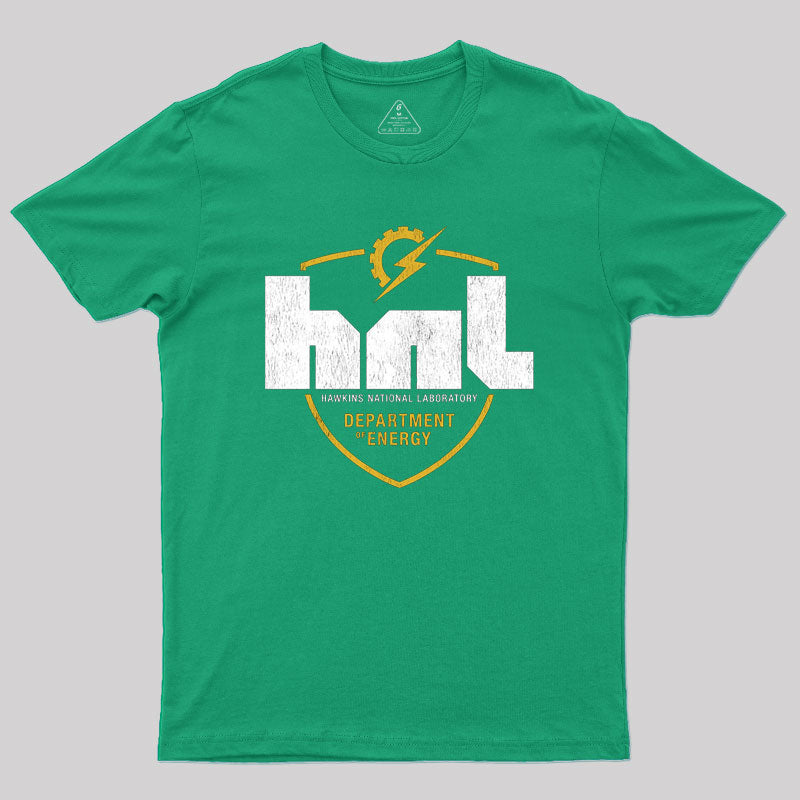 Hawkins National Laboratory Geek T-Shirt