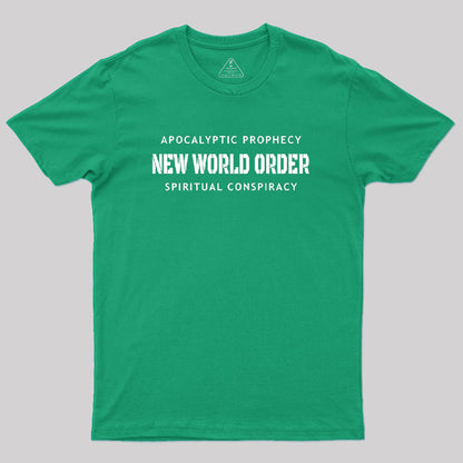 New World Order Spiritual Conspiracy Geek T-Shirt