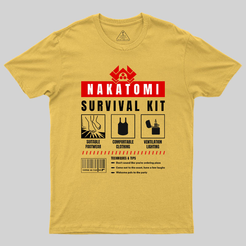 Nakatomi Survival Kit T-Shirt