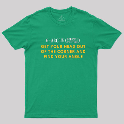 Funny Trigonometry Equation Nerdy Math T-Shirt