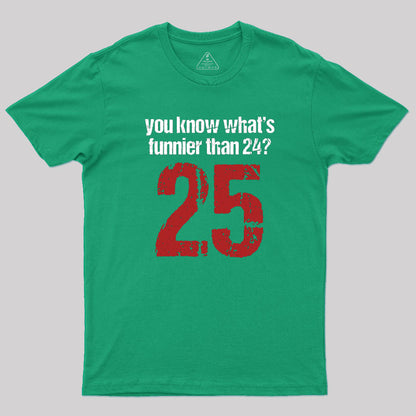 You Know What's Funnier Than 24_25 T-Shirt