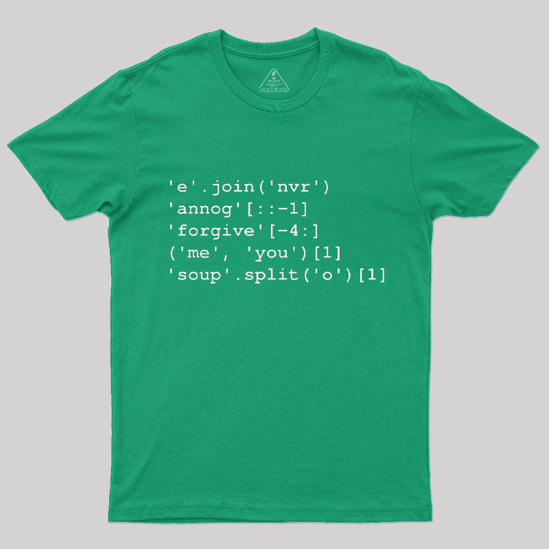 Rick Roll in Python T-Shirt