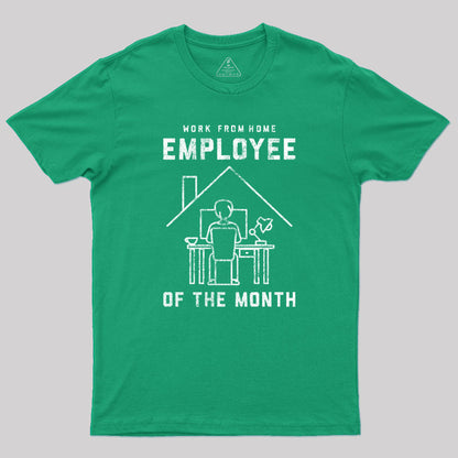 Work From Home Employee Of The Month Coronavirus T-Shirt