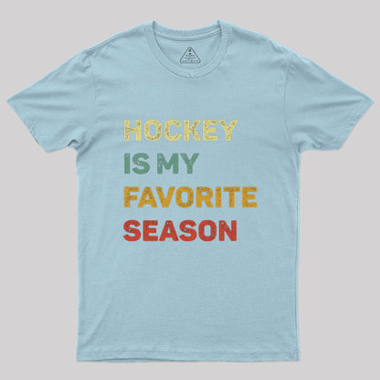 Hockey Is My Favorite Season Retro T-Shirt