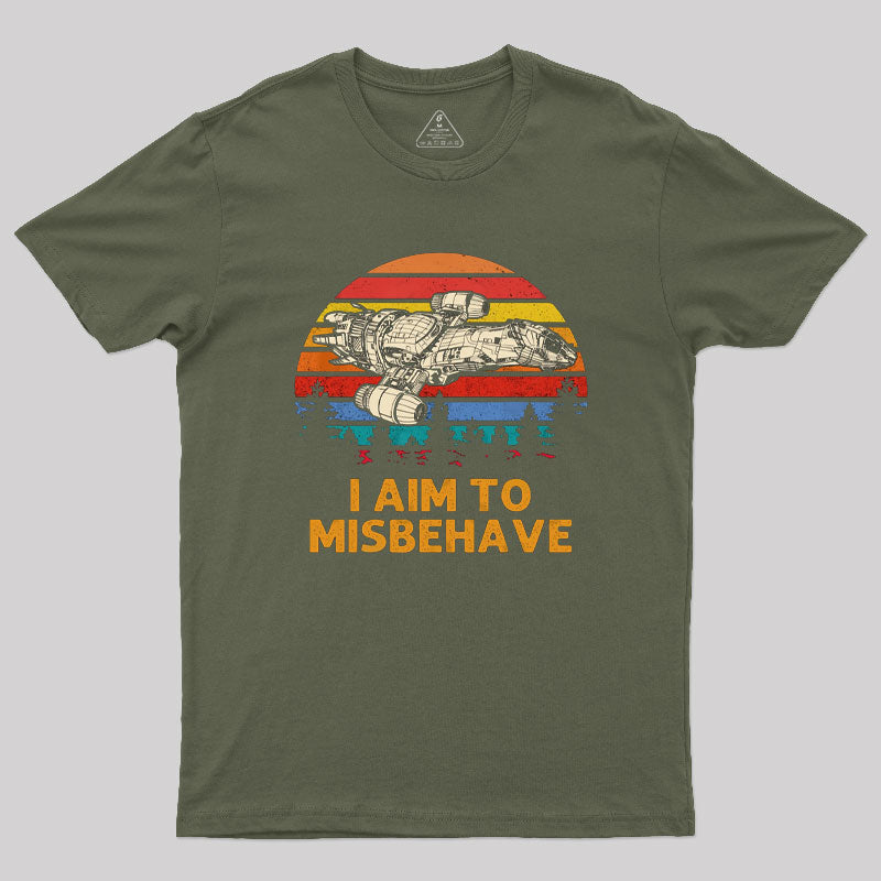 Firefly I Aim To Misbehave T-Shirt