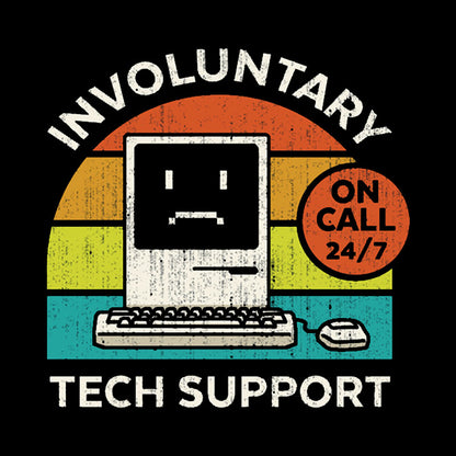 Involuntary Tech Support Geek T-Shirt