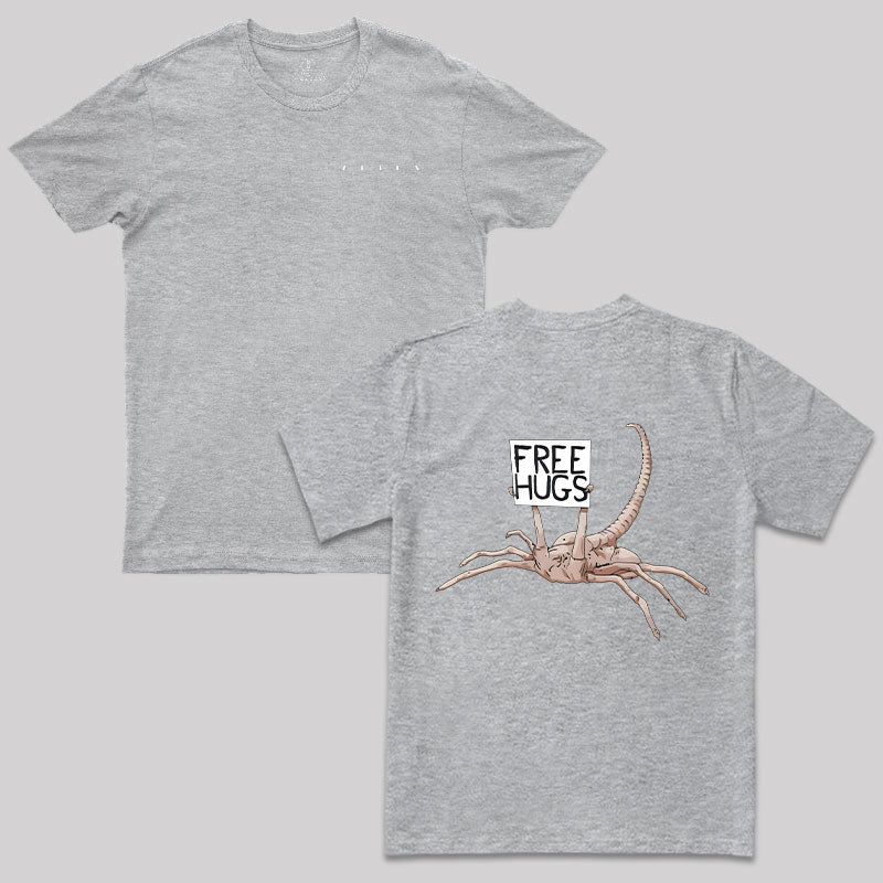 Free Hugs Alien T-Shirt