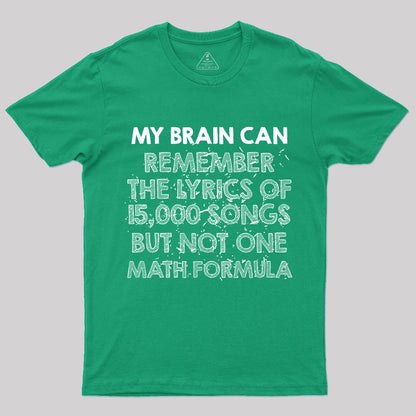 My Brain Can Remember T-Shirt