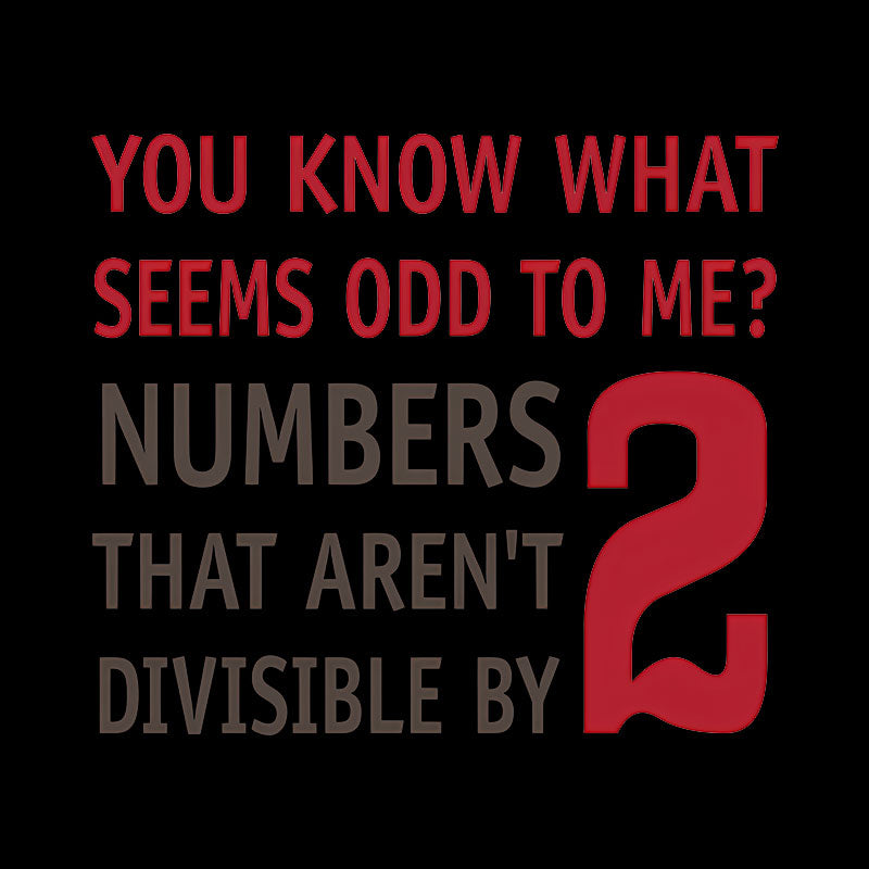 Odd Even Numbers Geek T-Shirt