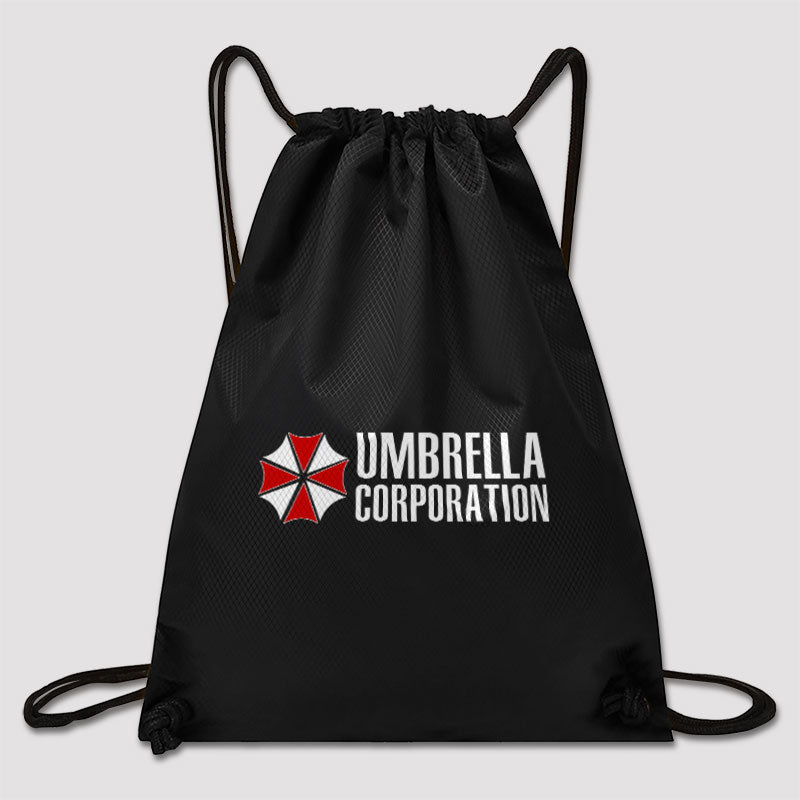 Umbrella Corporation Drawstring Cinch Bag