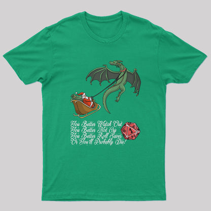 Christmas D20 Lover T-Shirt