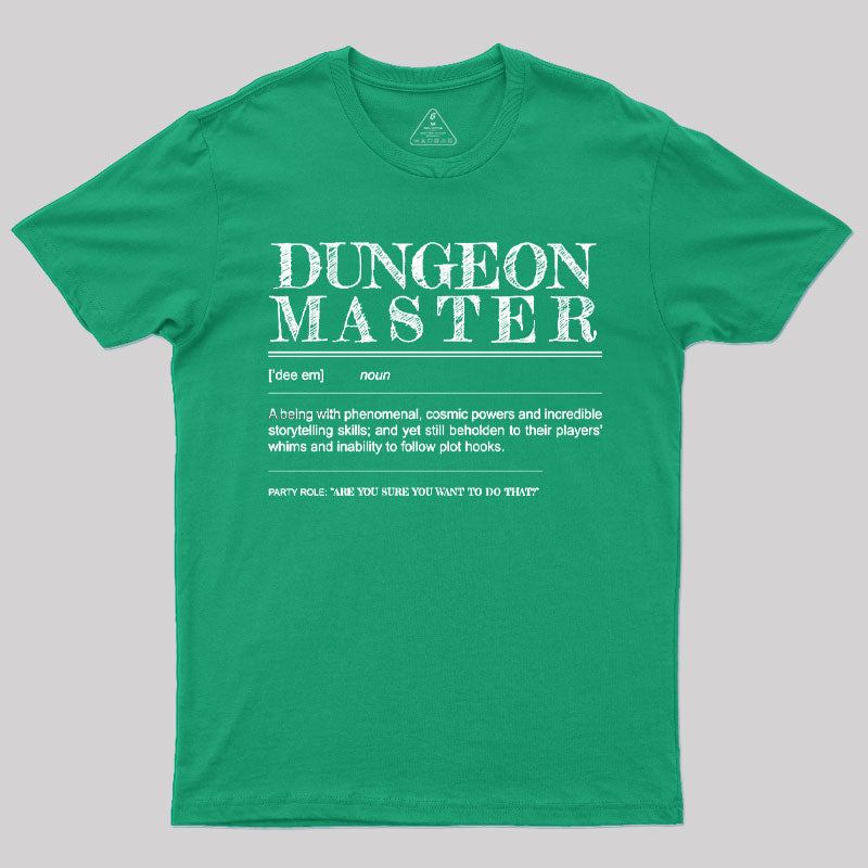 Dungeon Master Definition T-Shirt