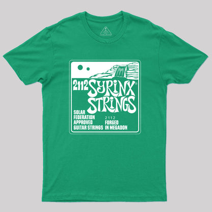 Syrinx Strings 2112 Rush T-Shirt