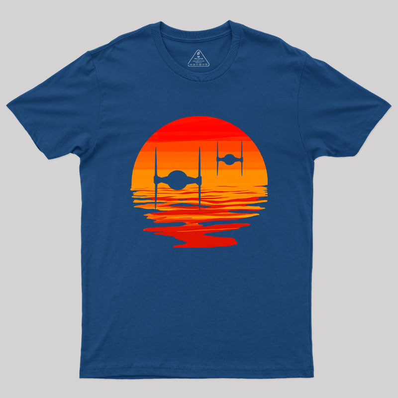 Tie Fighter Sunset 2.0 T-Shirt