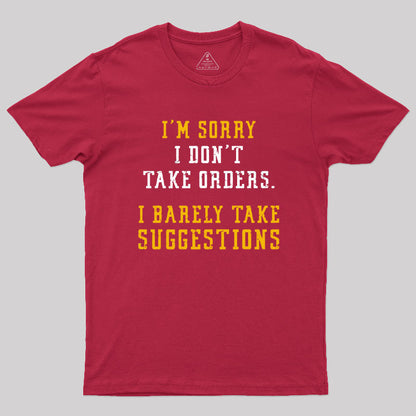 Funny Sarcasm Quotes T-Shirt