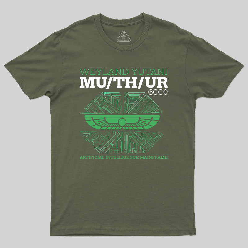 MU/TH/ER Artificial Intelligence System T-Shirt