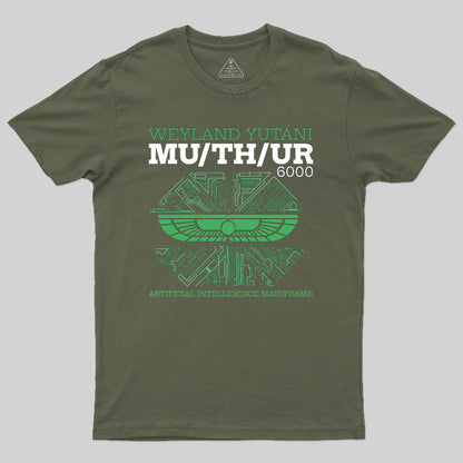 MU/TH/ER Artificial Intelligence System T-Shirt