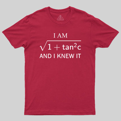 I am Sec and I Know It T-Shirt