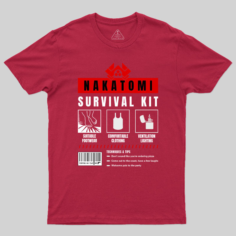 Nakatomi Survival Kit T-Shirt