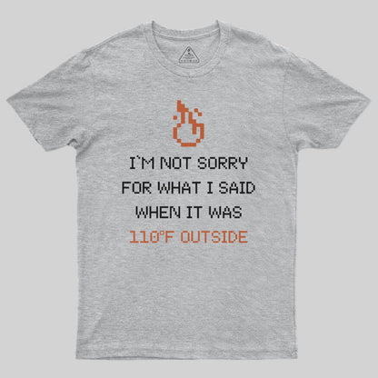 110¨H Outside T-Shirt