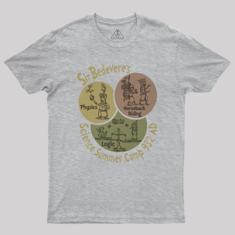 Sir Bedeveres Science Camp Geek T-Shirt