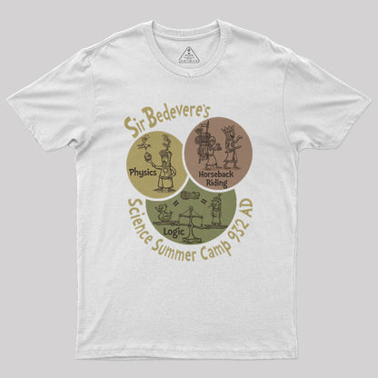 Sir Bedeveres Science Camp Geek T-Shirt