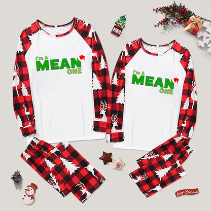 I'm a Mean One Family Christmas Pajama Sets