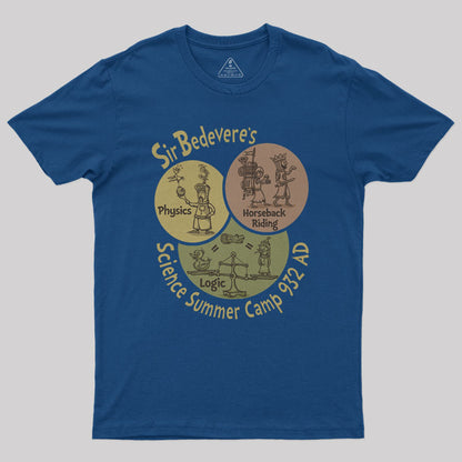 Sir Bedeveres Science Camp Geek T-Shirt