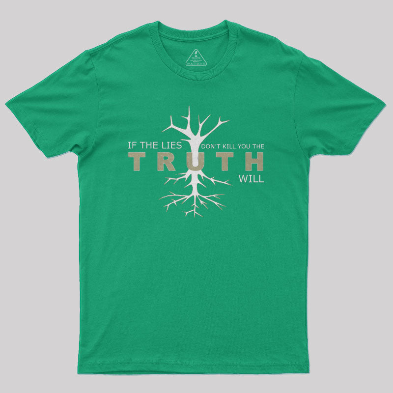 Silo If The Lies Don't Kill You The Truth Will Nerd T-Shirt