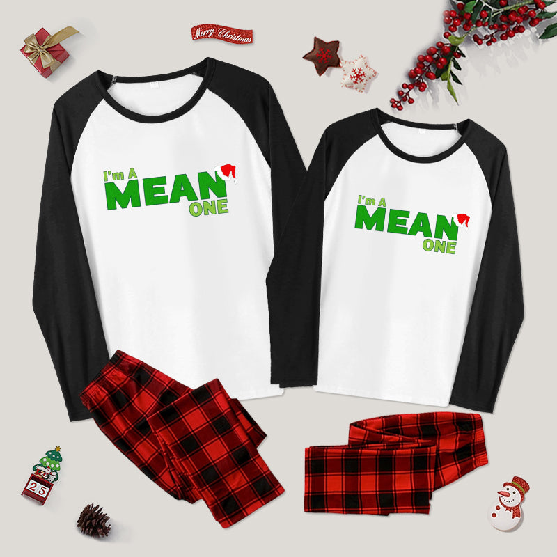 I'm a Mean One Family Christmas Pajama Sets