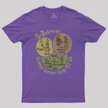 Sir Bedeveres Science Camp Geek T-Shirt