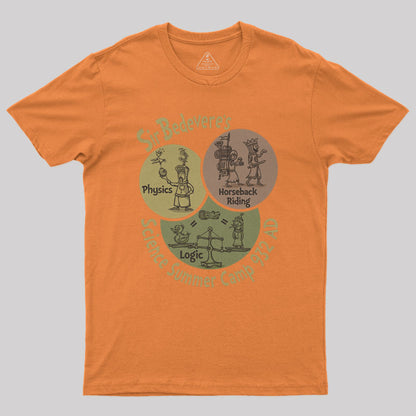 Sir Bedeveres Science Camp Geek T-Shirt